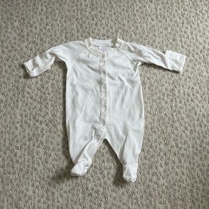 Hanna Andersson White Footie